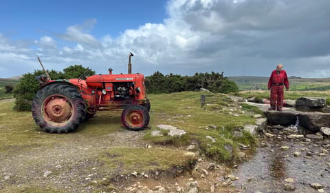 Dry leat causing concern for Dartmoor livestock
