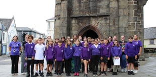Watch:  St James Primary head  bids farewell to first leavers