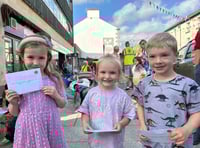 Pavement art wows Tavistock