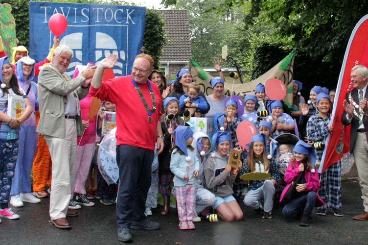 Tavistock Community Primary School were awarded 'highly commended'. Picture: Steve Grummitt.