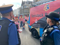 Meet your local police at supermarket