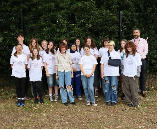 Okehampton pupils honour their friend 