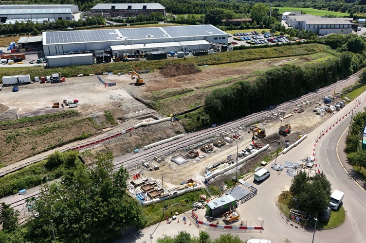 The £15 million scheme is being funded by the Department for Transport (DfT) with contributions from Devon County Council and West Devon Borough Council.