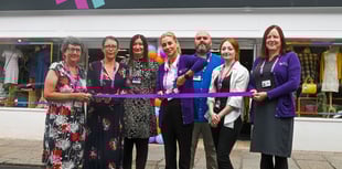 St Luke’s Hospice Plymouth unveils refurbished charity shop
