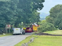 Road closure: Incident near Tavistock Golf Club