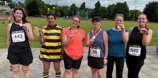 C25k cohort graduate at Tavy 5k