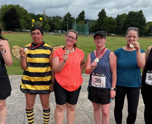 C25k cohort graduate at Tavy 5k