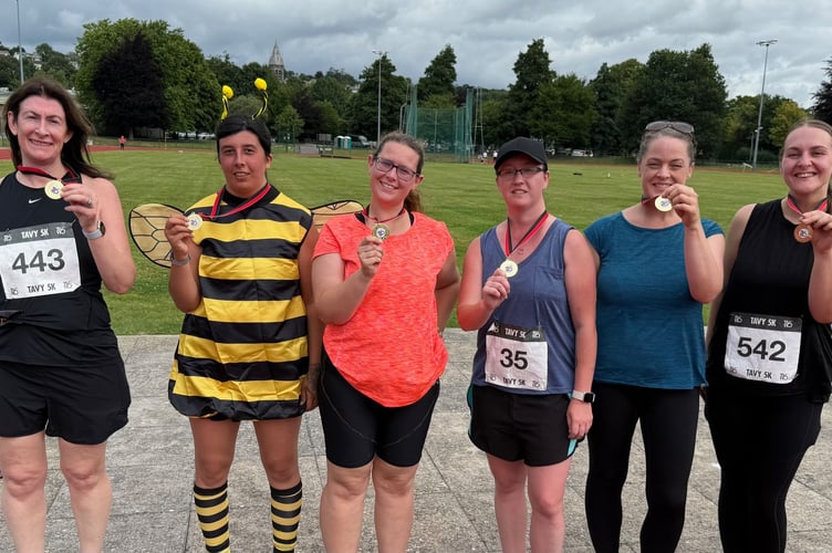C25k graduates at Tavy 5k