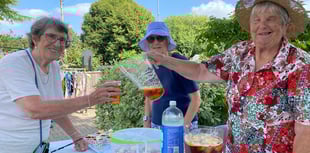 Afternoon tea party welcomes two mayors