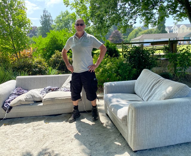 Outrage at fly-tipping in community gardens