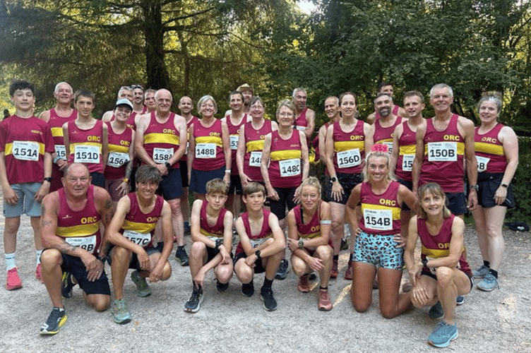 ORC members after Haldon Relays