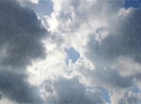 Rain expected today then sunshine tomorrow