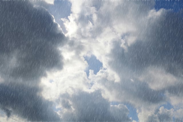 Cloudy skies and light drizzle expected for both days
