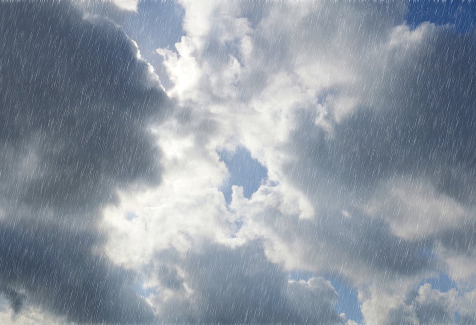 Patchy rain for today and tomorrow