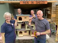Hedgehog rescuer thanks woodworkers for prickly help