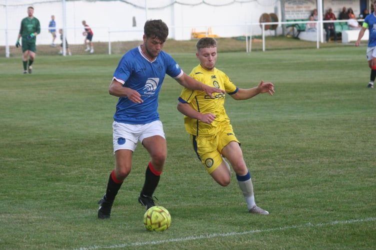 Newton Abbot Spurs vs Okehampton Argyle action