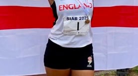TAC teen takes silver for England
