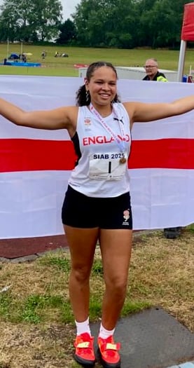 TAC teen takes silver for England