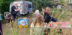 Calstock sculpture garden supports hospice