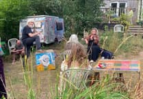 Calstock sculpture garden supports hospice