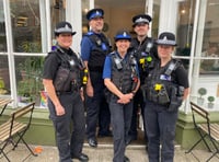 Loved cop's final beat besieged by well-wishers