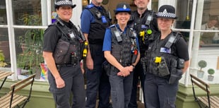 Loved cop's final beat besieged by well-wishers
