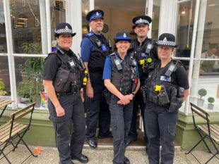 Loved cop's final beat besieged by well-wishers
