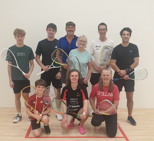 Tavi Squash Club in July