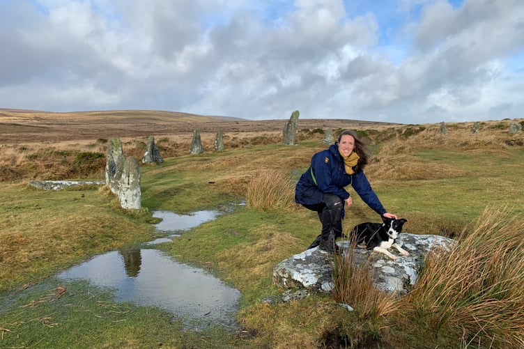 Dartmoor guide Emma Cunis is following in her grandfather's footsteps with a first book retelling the folk tales of Dartmoor, out now. (Picture: Emma Cunis)