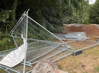BMX track vandalised ahead of opening