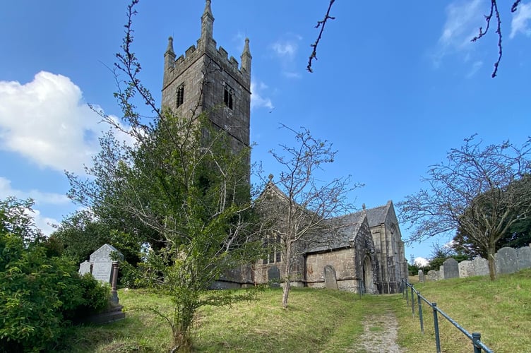 Mary Tavy cemetery. 