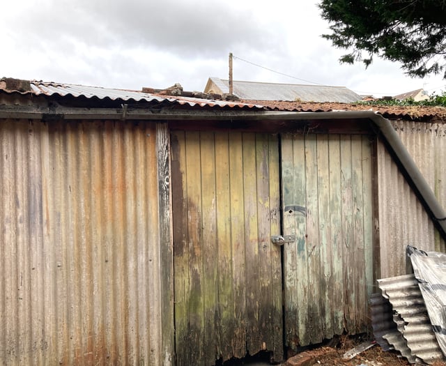 Green light to turn Crediton shed into tiny home