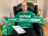 Inspirational cancer patient's thank- you walk 