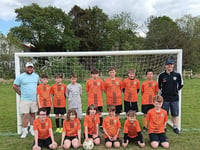 Horrabridge footballers celebrate FA standards award