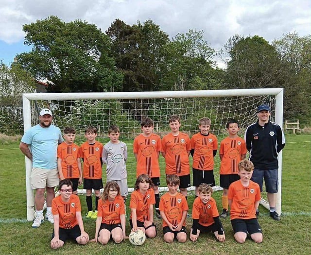 Horrabridge footballers celebrate FA standards award