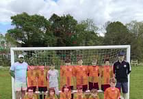Horrabridge footballers celebrate FA standards award