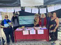 Peace campaigners mark atomic bomb drop