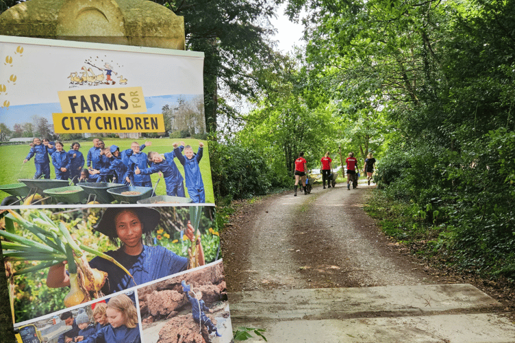 The open garden event at Nethercott House raised more than £1,000 for the Farm for City Children charity which hosts weekly residentials on the farm.
