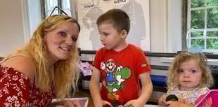 Children dig deep for mining ideas