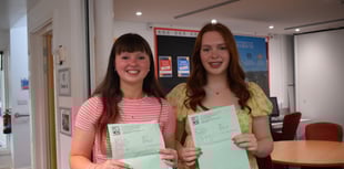 Callington students celebrate A-level triumph