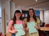 Callington students celebrate A-level triumph