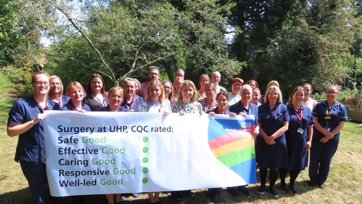 Derriford Hospital surgery services upgraded to ‘Good’ after CQC ...