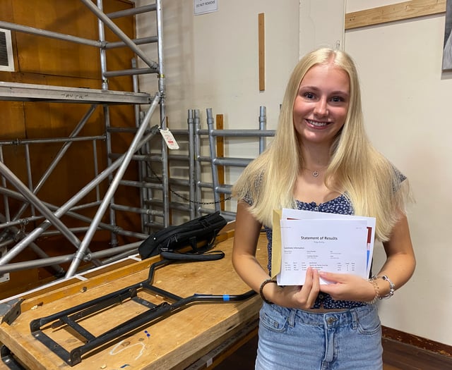 A-level results day relief and joy at Tavistock College