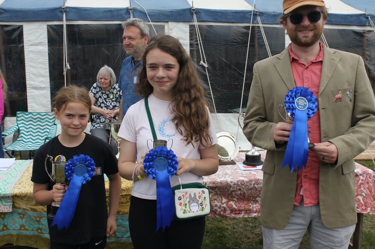Rosette winners at the Stoke Climsland Show