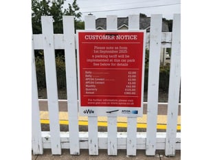 Car parking charges to be implemented at Gunnislake train station