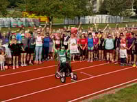 Val roared on for Tavy 5k walk