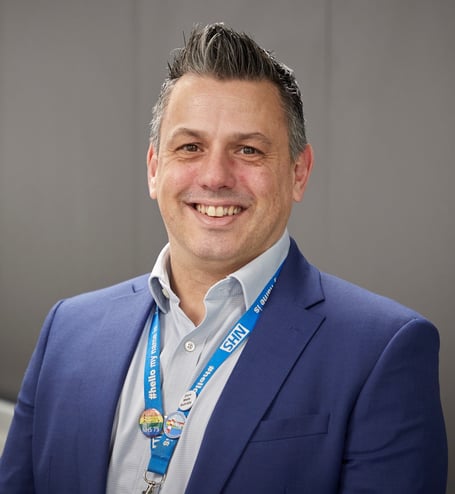 Dan Stevens will abseil down the outside of Derriford Hospital to mark 30 years of working for the NHS.