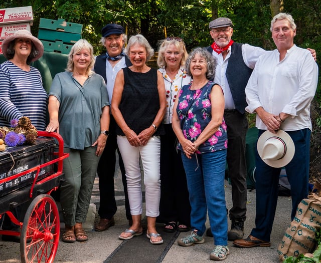 Funding boost celebrates gardening and railway past