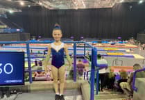 Okehampton Flyers quartet representing the South West in Birmingham