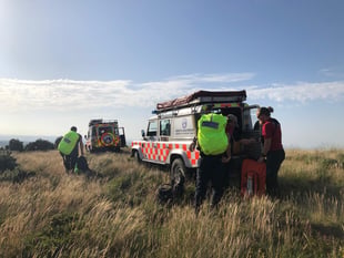 Rescue mission for unwell hikers on Dartmoor